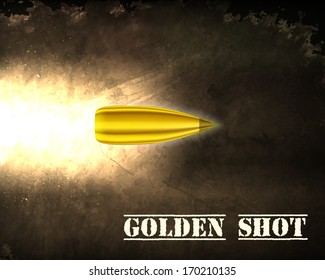 bullet background concept. vector illustration