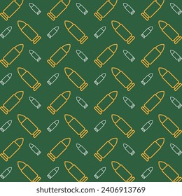 Bullet cute colorful repeating pattern vector illustration background