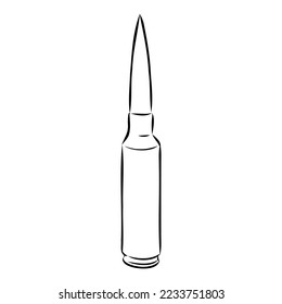 Bullet. Doodle style bullet vector