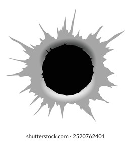 Bullet hole design for your projects