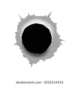 Bullet hole design for your projects