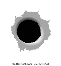 Bullet hole design for your projects