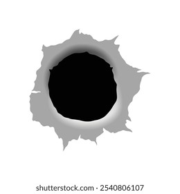Bullet hole design for your projects