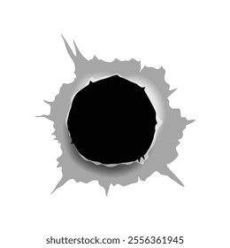 Bullet hole design for your projects