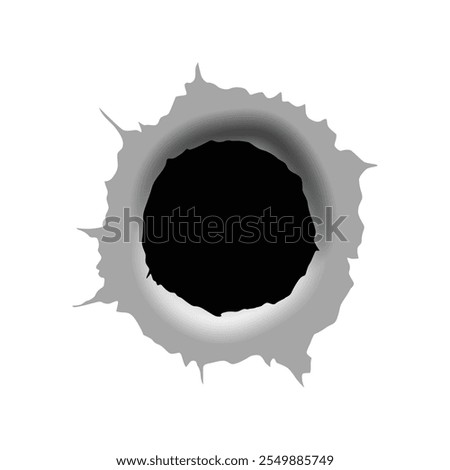 Bullet hole design for your projects