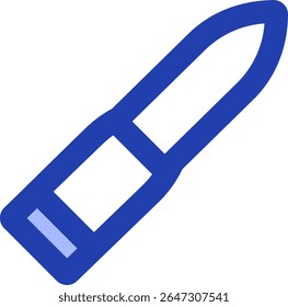 bullet icon blue style design