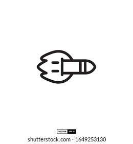 icono de viñeta, plantilla vectorial de inspiración de diseño para interfaz y cualquier propósito