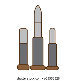 bullet icon flat color