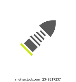 Bullet icon gradient green blue colour military vector army element and symbol perfect.
