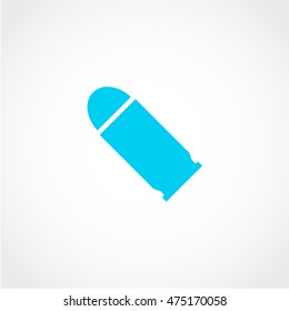 bullet Icon Isolated on White Background