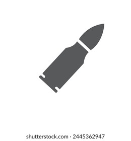 bullet icon, isolated vector graphic icons set on a white background