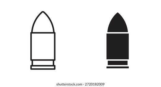 Ícone de marcador no design de linha. Vetor de ícone simples