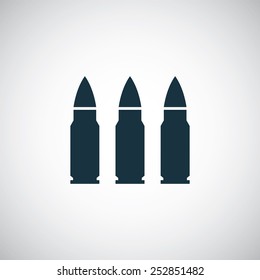bullet icon, on white background 