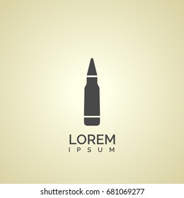 Bullet icon.war sign