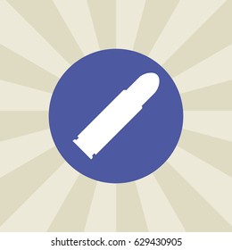 bullet icon. sign design. background