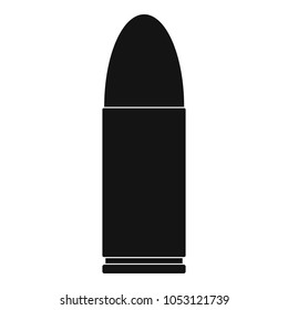 bullet icon. A simple illustration of bullet vector icon for web