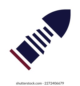 Kugeln Symbol solide Stil Maronmarovy Farbe Militär-Vektorgrafik-Element und Symbol perfekt. Symbol aus der modernen Kollektion für Web.