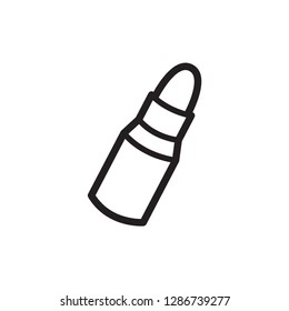 bullet icon in trendy flat design 