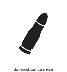 bullet icon in trendy flat design 