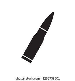 bullet icon in trendy flat design 