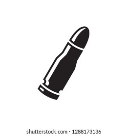 bullet icon in trendy flat design 
