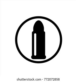 bullet icon in trendy flat style isolated on background. bullet icon page symbol for your web site design bullet icon logo, app, UI. icon Vector illustration, EPS10.