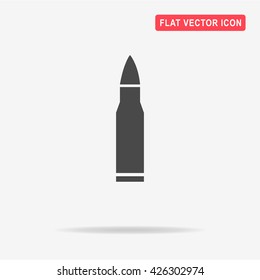 Bullet icon. Vector concept illustration for design.