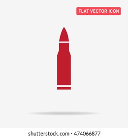 Bullet icon. Vector concept illustration for design.