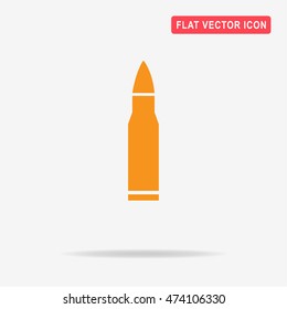Bullet icon. Vector concept illustration for design.