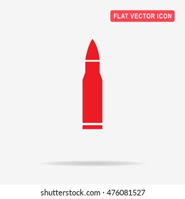 Bullet icon. Vector concept illustration for design.