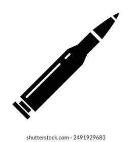 Bullet icon vector design illustration of army
