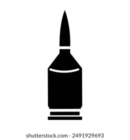 Bullet icon vector design illustration of army