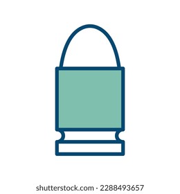 plantilla de diseño de vector de icono de viñeta en fondo blanco