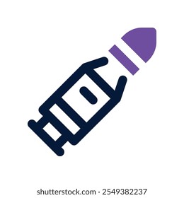 bullet icon. vector dual tone icon for your website, mobile, presentation, and logo design.