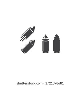 Bullet icon vector illustration template