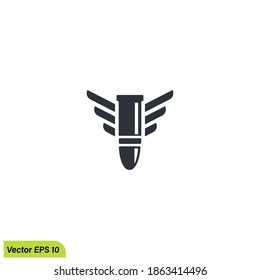 bullet icon vector logo template simple design element