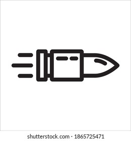 Bullet Icon Vector Logo Template Illustration