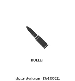 vector de icono de viñeta. signo de viñeta sobre fondo blanco. icono de viñeta para web y aplicación