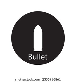 bullet icon vector template illustration logo design