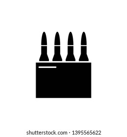bullet icon vector template trendy