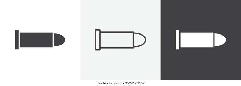 Bullet icon.Trendy modern flat linear vector illustration on white background.