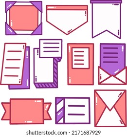 Bullet Journal Doodle Illustration Pack For Business