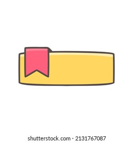 Juego de doodles de la revista Bullet. elementos de cuaderno plano a mano