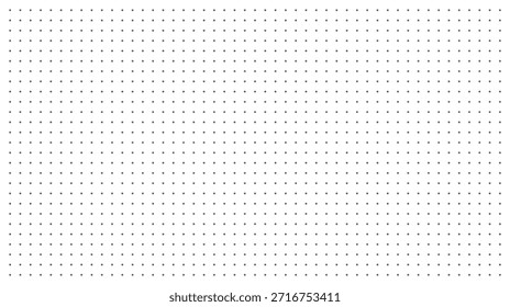 Bullet Journal Dot Grid Paper Template Minimalist Vetor Pontilhado Notebook Page