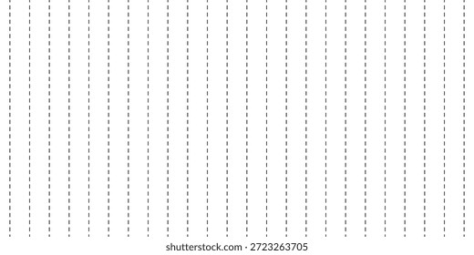 Patrón de líneas de Vertical punteadas de diario de viñetas para planificadores mínimos