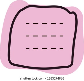 Bullet journal hand drawn vector elements for notebook, diary and planner. Doodle frames isolated on white background. - Vector
