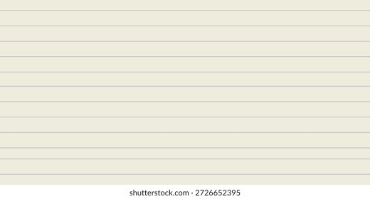 Bullet journal horizontal lined seamless pattern on soft beige paper