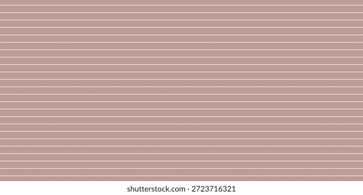 Bullet journal soft beige horizontal lined seamless pattern