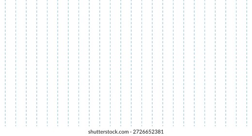 Bullet journal vertical dotted line seamless pattern