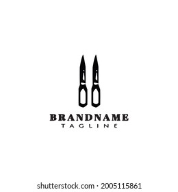 bullet logo icon design template modern vector illustration